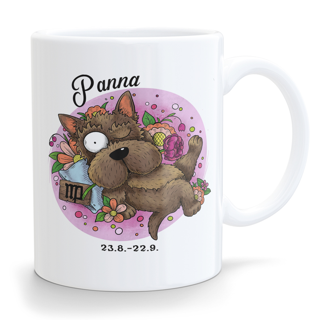 Keramický hrneček Panna (pes)