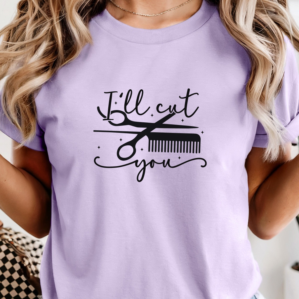 Dámské tričko - Kadeřnice se stylem
