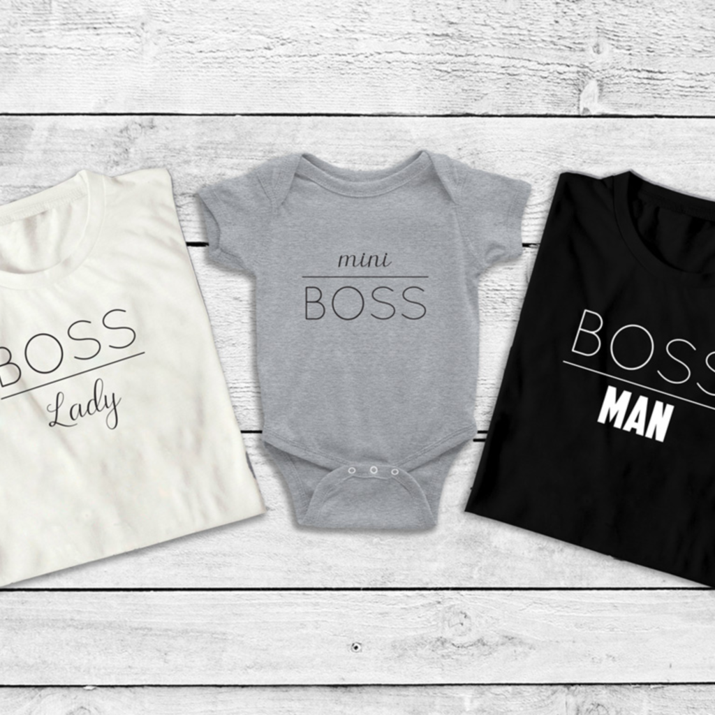 Set triček BOSS Family