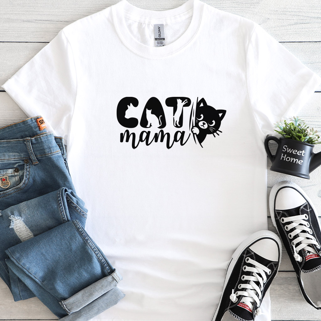 Dámské tričko Cat mama