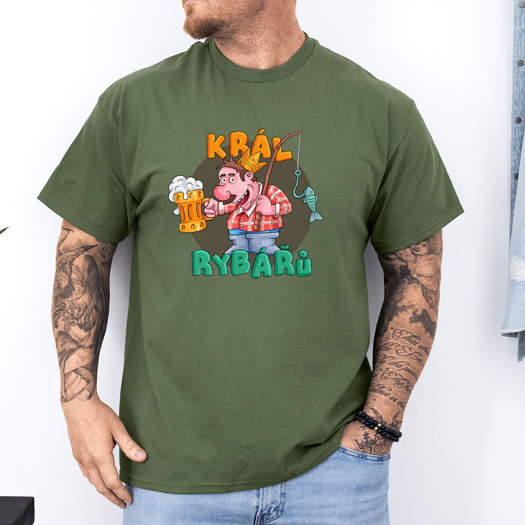 Pánské tričko Král rybářů