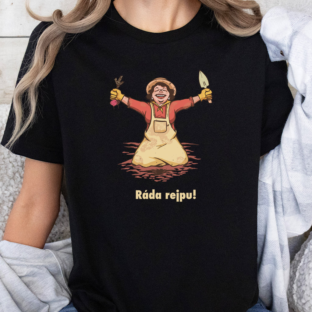 Dámské tričko Ráda rejpu!