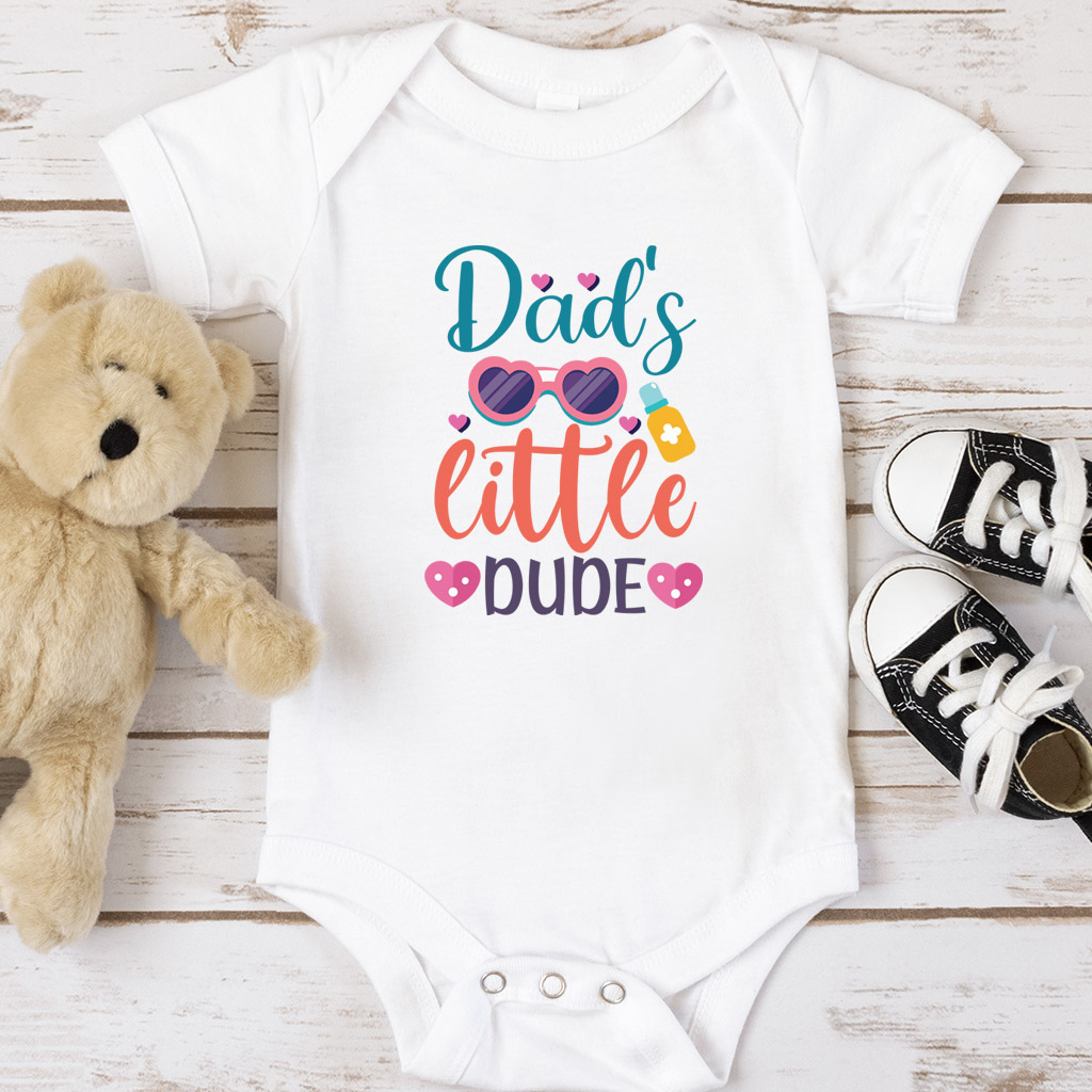 Dětské body - Dad's little dude
