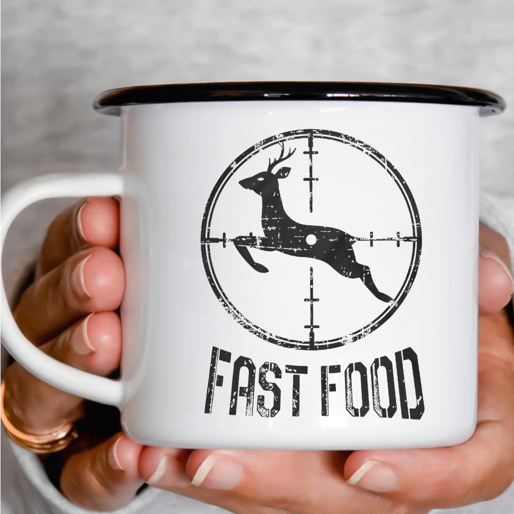 Smaltový plecháček - Fastfood